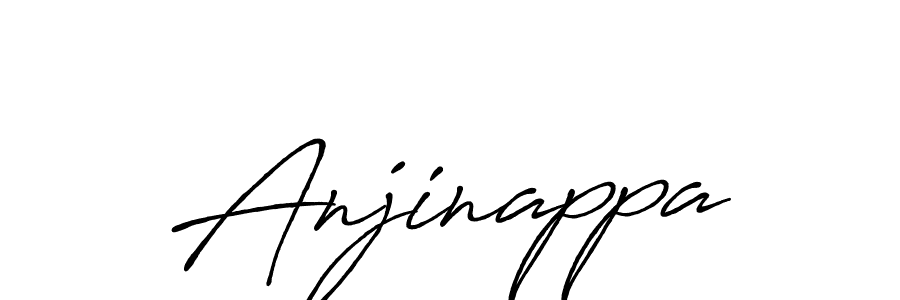 How to make Anjinappa name signature. Use Antro_Vectra_Bolder style for creating short signs online. This is the latest handwritten sign. Anjinappa signature style 7 images and pictures png