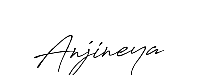 You should practise on your own different ways (Antro_Vectra_Bolder) to write your name (Anjineya) in signature. don't let someone else do it for you. Anjineya signature style 7 images and pictures png