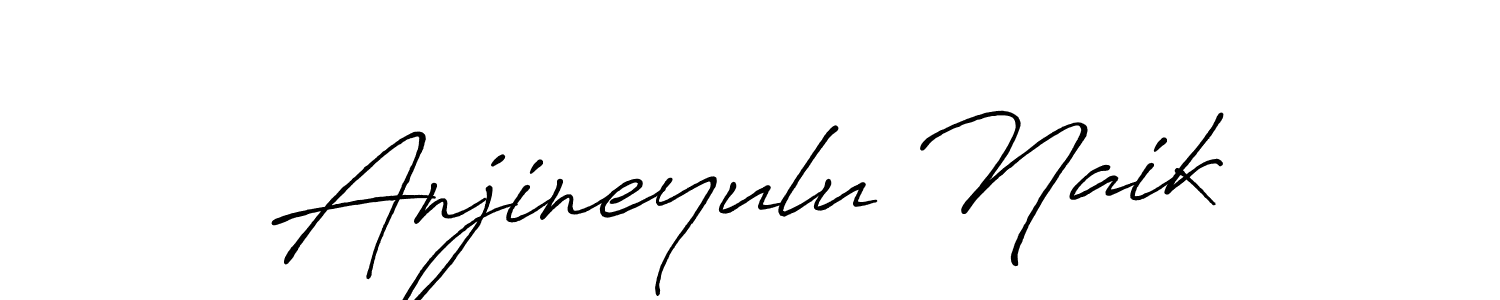 The best way (Antro_Vectra_Bolder) to make a short signature is to pick only two or three words in your name. The name Anjineyulu Naik include a total of six letters. For converting this name. Anjineyulu Naik signature style 7 images and pictures png