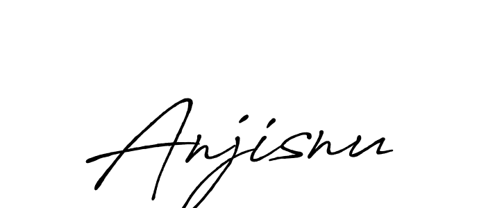 How to Draw Anjisnu signature style? Antro_Vectra_Bolder is a latest design signature styles for name Anjisnu. Anjisnu signature style 7 images and pictures png