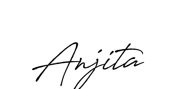 Make a short Anjita signature style. Manage your documents anywhere anytime using Antro_Vectra_Bolder. Create and add eSignatures, submit forms, share and send files easily. Anjita signature style 7 images and pictures png