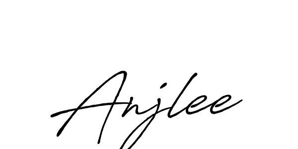 Once you've used our free online signature maker to create your best signature Antro_Vectra_Bolder style, it's time to enjoy all of the benefits that Anjlee name signing documents. Anjlee signature style 7 images and pictures png
