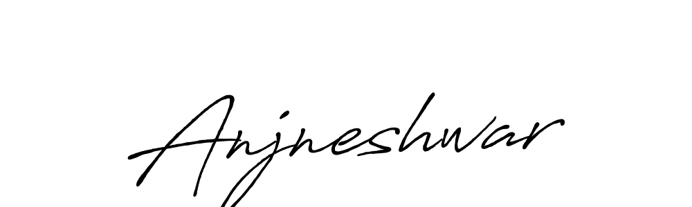 Design your own signature with our free online signature maker. With this signature software, you can create a handwritten (Antro_Vectra_Bolder) signature for name Anjneshwar. Anjneshwar signature style 7 images and pictures png