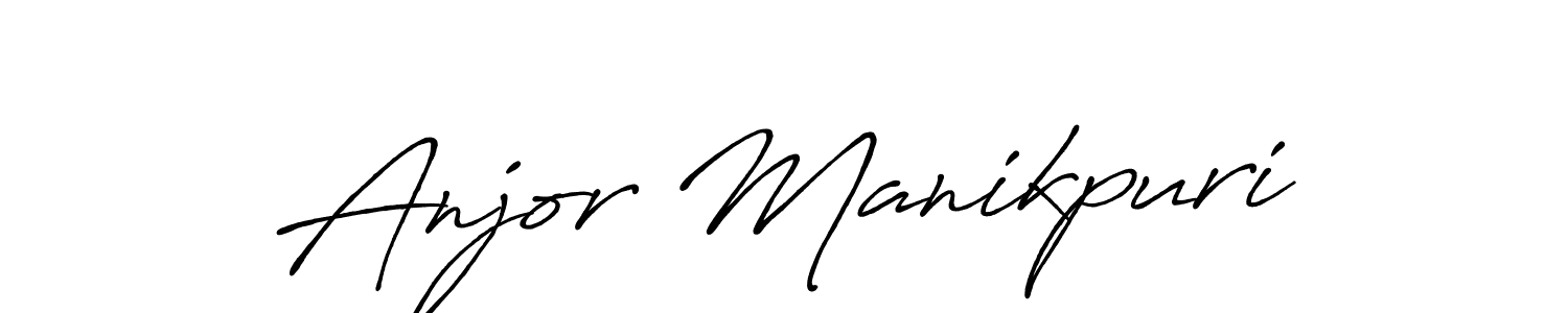 It looks lik you need a new signature style for name Anjor Manikpuri. Design unique handwritten (Antro_Vectra_Bolder) signature with our free signature maker in just a few clicks. Anjor Manikpuri signature style 7 images and pictures png