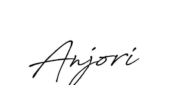 It looks lik you need a new signature style for name Anjori. Design unique handwritten (Antro_Vectra_Bolder) signature with our free signature maker in just a few clicks. Anjori signature style 7 images and pictures png