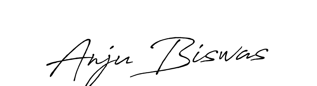 Make a beautiful signature design for name Anju Biswas. Use this online signature maker to create a handwritten signature for free. Anju Biswas signature style 7 images and pictures png