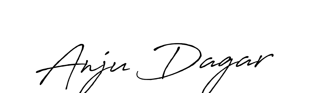 Also You can easily find your signature by using the search form. We will create Anju Dagar name handwritten signature images for you free of cost using Antro_Vectra_Bolder sign style. Anju Dagar signature style 7 images and pictures png