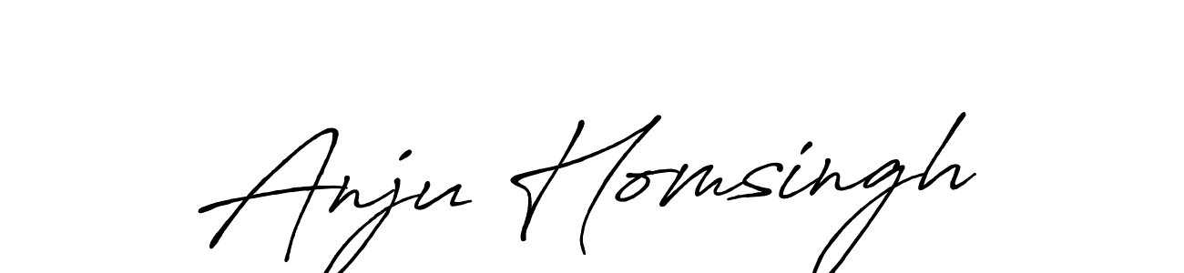 Here are the top 10 professional signature styles for the name Anju Homsingh. These are the best autograph styles you can use for your name. Anju Homsingh signature style 7 images and pictures png