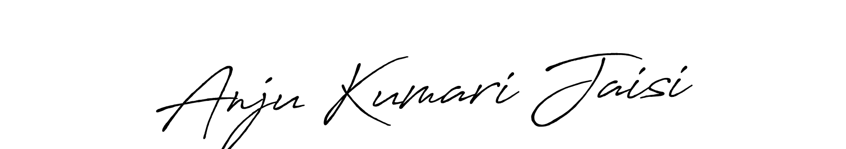 How to make Anju Kumari Jaisi signature? Antro_Vectra_Bolder is a professional autograph style. Create handwritten signature for Anju Kumari Jaisi name. Anju Kumari Jaisi signature style 7 images and pictures png