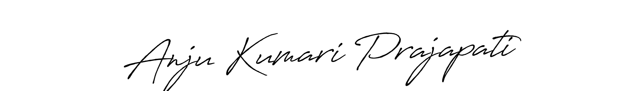 Design your own signature with our free online signature maker. With this signature software, you can create a handwritten (Antro_Vectra_Bolder) signature for name Anju Kumari Prajapati. Anju Kumari Prajapati signature style 7 images and pictures png