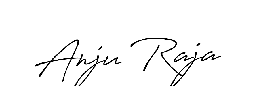 if you are searching for the best signature style for your name Anju Raja. so please give up your signature search. here we have designed multiple signature styles  using Antro_Vectra_Bolder. Anju Raja signature style 7 images and pictures png