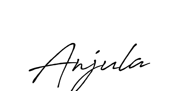 Also You can easily find your signature by using the search form. We will create Anjula name handwritten signature images for you free of cost using Antro_Vectra_Bolder sign style. Anjula signature style 7 images and pictures png