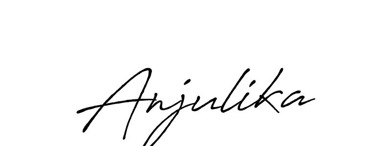 Antro_Vectra_Bolder is a professional signature style that is perfect for those who want to add a touch of class to their signature. It is also a great choice for those who want to make their signature more unique. Get Anjulika name to fancy signature for free. Anjulika signature style 7 images and pictures png
