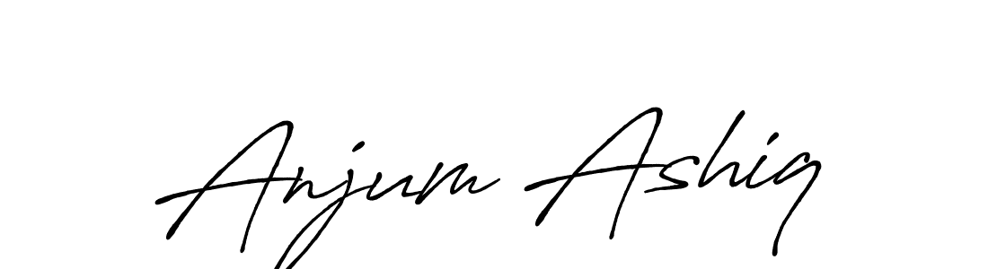 Here are the top 10 professional signature styles for the name Anjum Ashiq. These are the best autograph styles you can use for your name. Anjum Ashiq signature style 7 images and pictures png