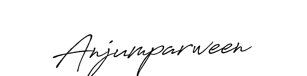 How to make Anjumparween signature? Antro_Vectra_Bolder is a professional autograph style. Create handwritten signature for Anjumparween name. Anjumparween signature style 7 images and pictures png