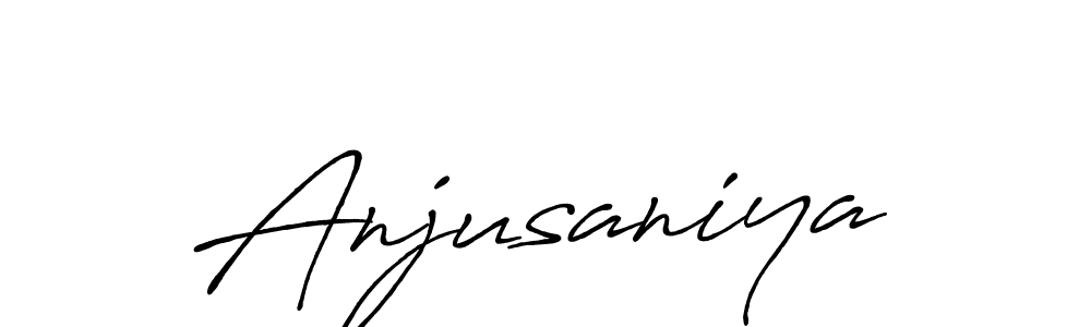 This is the best signature style for the Anjusaniya name. Also you like these signature font (Antro_Vectra_Bolder). Mix name signature. Anjusaniya signature style 7 images and pictures png