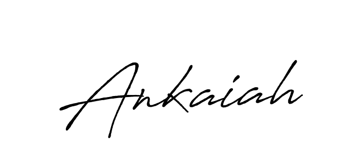 Also we have Ankaiah name is the best signature style. Create professional handwritten signature collection using Antro_Vectra_Bolder autograph style. Ankaiah signature style 7 images and pictures png