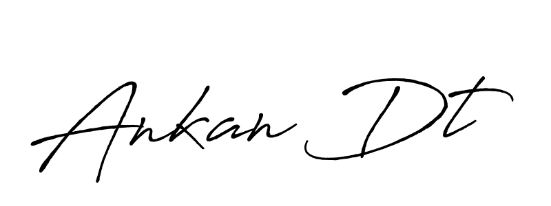 Design your own signature with our free online signature maker. With this signature software, you can create a handwritten (Antro_Vectra_Bolder) signature for name Ankan Dt. Ankan Dt signature style 7 images and pictures png