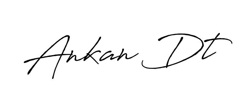 Design your own signature with our free online signature maker. With this signature software, you can create a handwritten (Antro_Vectra_Bolder) signature for name Ankan Dt. Ankan Dt signature style 7 images and pictures png