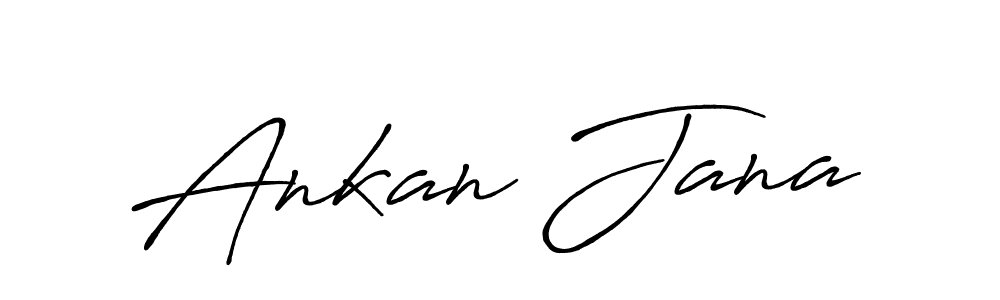 Create a beautiful signature design for name Ankan Jana. With this signature (Antro_Vectra_Bolder) fonts, you can make a handwritten signature for free. Ankan Jana signature style 7 images and pictures png