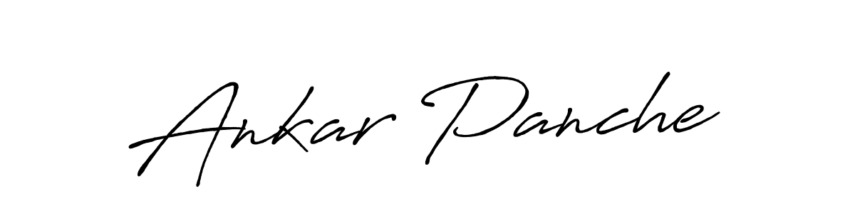 It looks lik you need a new signature style for name Ankar Panche. Design unique handwritten (Antro_Vectra_Bolder) signature with our free signature maker in just a few clicks. Ankar Panche signature style 7 images and pictures png