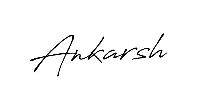 How to make Ankarsh signature? Antro_Vectra_Bolder is a professional autograph style. Create handwritten signature for Ankarsh name. Ankarsh signature style 7 images and pictures png