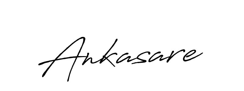 How to make Ankasare signature? Antro_Vectra_Bolder is a professional autograph style. Create handwritten signature for Ankasare name. Ankasare signature style 7 images and pictures png