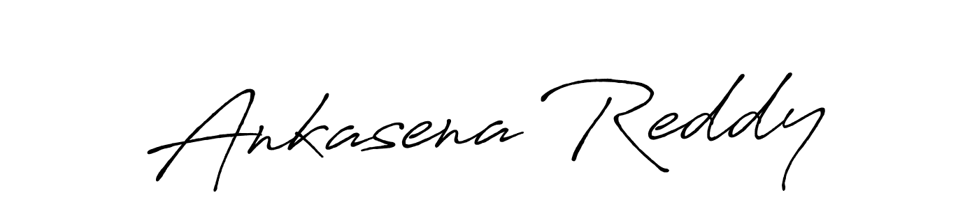 Design your own signature with our free online signature maker. With this signature software, you can create a handwritten (Antro_Vectra_Bolder) signature for name Ankasena Reddy. Ankasena Reddy signature style 7 images and pictures png