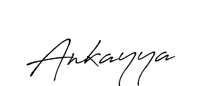 Make a beautiful signature design for name Ankayya. With this signature (Antro_Vectra_Bolder) style, you can create a handwritten signature for free. Ankayya signature style 7 images and pictures png