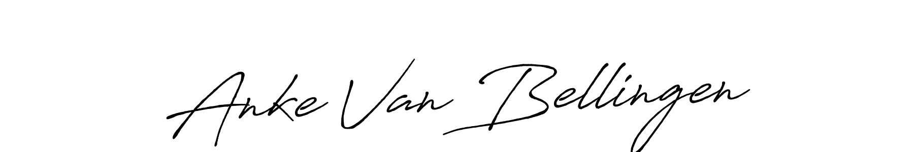 How to make Anke Van Bellingen signature? Antro_Vectra_Bolder is a professional autograph style. Create handwritten signature for Anke Van Bellingen name. Anke Van Bellingen signature style 7 images and pictures png