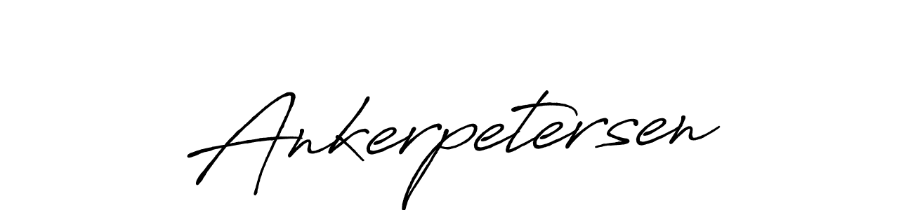 Ankerpetersen stylish signature style. Best Handwritten Sign (Antro_Vectra_Bolder) for my name. Handwritten Signature Collection Ideas for my name Ankerpetersen. Ankerpetersen signature style 7 images and pictures png