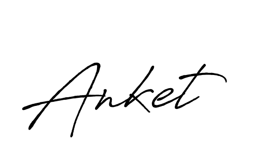 Create a beautiful signature design for name Anket. With this signature (Antro_Vectra_Bolder) fonts, you can make a handwritten signature for free. Anket signature style 7 images and pictures png