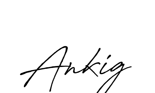 How to make Ankig signature? Antro_Vectra_Bolder is a professional autograph style. Create handwritten signature for Ankig name. Ankig signature style 7 images and pictures png