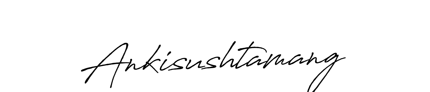Ankisushtamang stylish signature style. Best Handwritten Sign (Antro_Vectra_Bolder) for my name. Handwritten Signature Collection Ideas for my name Ankisushtamang. Ankisushtamang signature style 7 images and pictures png