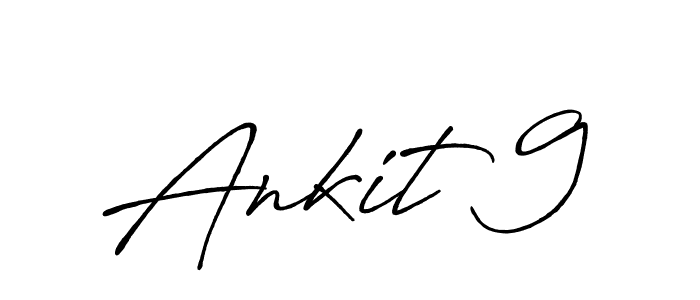 How to Draw Ankit 9 signature style? Antro_Vectra_Bolder is a latest design signature styles for name Ankit 9. Ankit 9 signature style 7 images and pictures png