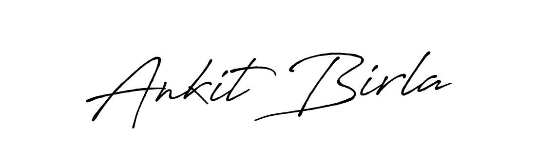 Ankit Birla stylish signature style. Best Handwritten Sign (Antro_Vectra_Bolder) for my name. Handwritten Signature Collection Ideas for my name Ankit Birla. Ankit Birla signature style 7 images and pictures png