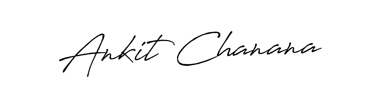 Use a signature maker to create a handwritten signature online. With this signature software, you can design (Antro_Vectra_Bolder) your own signature for name Ankit Chanana. Ankit Chanana signature style 7 images and pictures png