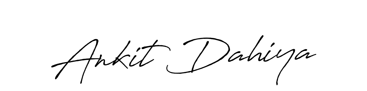 Use a signature maker to create a handwritten signature online. With this signature software, you can design (Antro_Vectra_Bolder) your own signature for name Ankit Dahiya. Ankit Dahiya signature style 7 images and pictures png