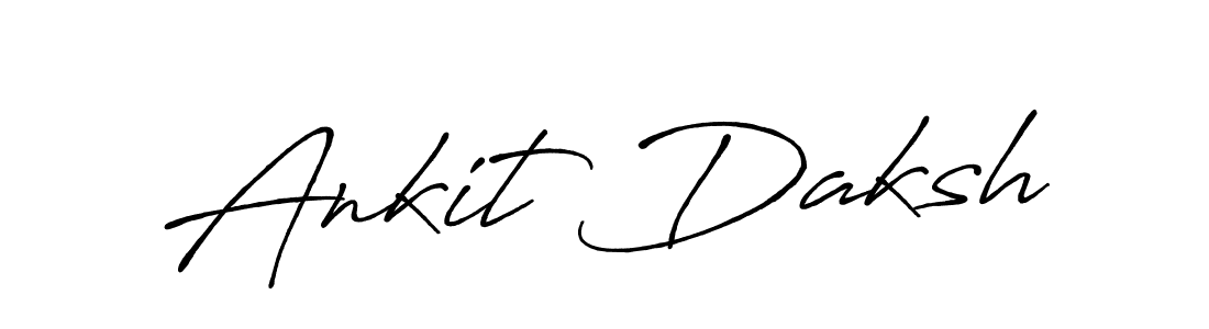 How to make Ankit Daksh signature? Antro_Vectra_Bolder is a professional autograph style. Create handwritten signature for Ankit Daksh name. Ankit Daksh signature style 7 images and pictures png