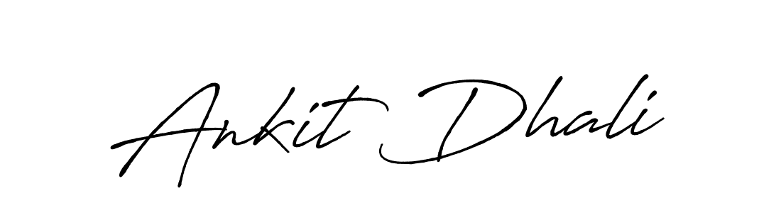 You should practise on your own different ways (Antro_Vectra_Bolder) to write your name (Ankit Dhali) in signature. don't let someone else do it for you. Ankit Dhali signature style 7 images and pictures png