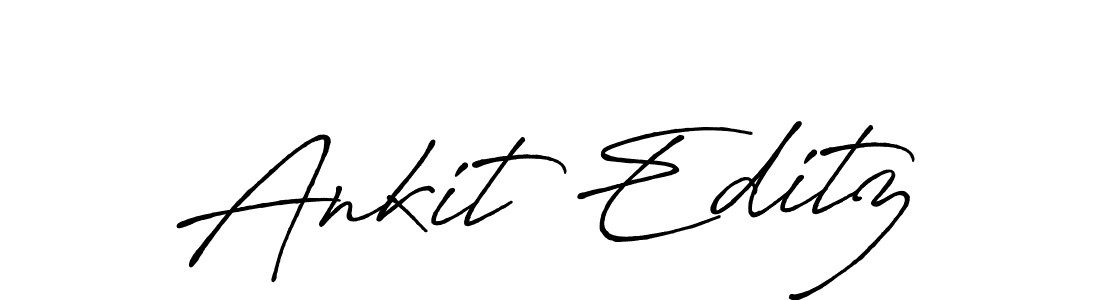 Make a beautiful signature design for name Ankit Editz. Use this online signature maker to create a handwritten signature for free. Ankit Editz signature style 7 images and pictures png