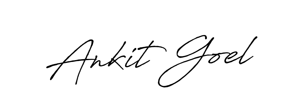 You should practise on your own different ways (Antro_Vectra_Bolder) to write your name (Ankit Goel) in signature. don't let someone else do it for you. Ankit Goel signature style 7 images and pictures png