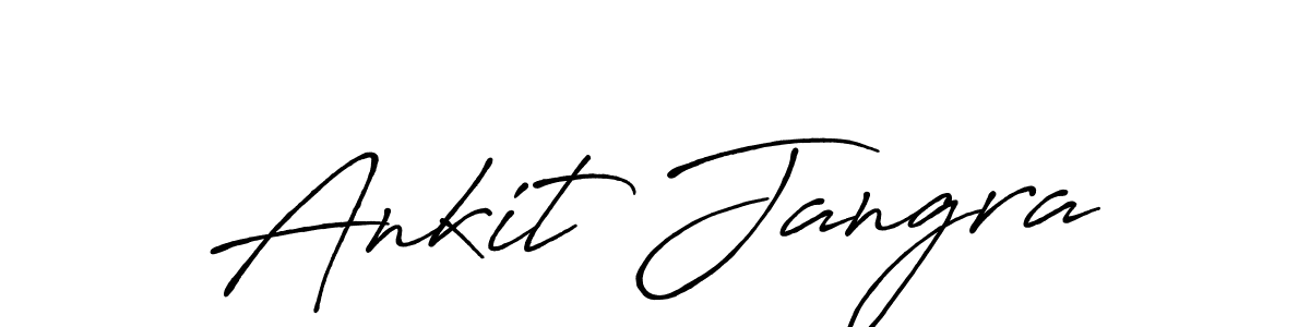 Also You can easily find your signature by using the search form. We will create Ankit Jangra name handwritten signature images for you free of cost using Antro_Vectra_Bolder sign style. Ankit Jangra signature style 7 images and pictures png