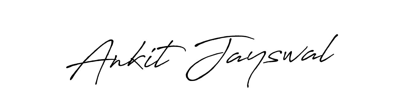 It looks lik you need a new signature style for name Ankit Jayswal. Design unique handwritten (Antro_Vectra_Bolder) signature with our free signature maker in just a few clicks. Ankit Jayswal signature style 7 images and pictures png