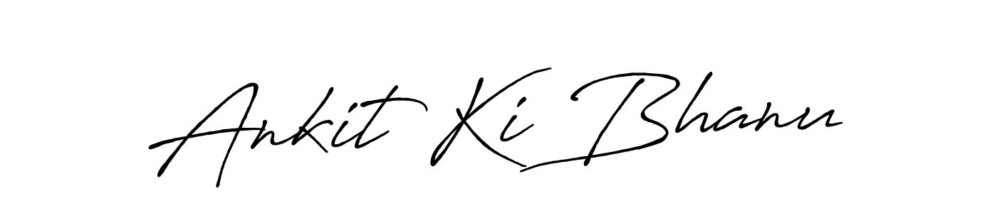 if you are searching for the best signature style for your name Ankit Ki Bhanu. so please give up your signature search. here we have designed multiple signature styles  using Antro_Vectra_Bolder. Ankit Ki Bhanu signature style 7 images and pictures png