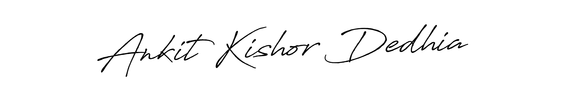 if you are searching for the best signature style for your name Ankit Kishor Dedhia. so please give up your signature search. here we have designed multiple signature styles  using Antro_Vectra_Bolder. Ankit Kishor Dedhia signature style 7 images and pictures png