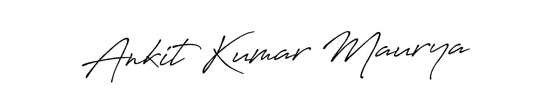 The best way (Antro_Vectra_Bolder) to make a short signature is to pick only two or three words in your name. The name Ankit Kumar Maurya include a total of six letters. For converting this name. Ankit Kumar Maurya signature style 7 images and pictures png