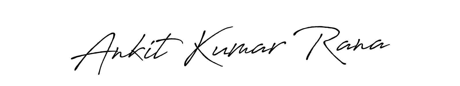 Ankit Kumar Rana stylish signature style. Best Handwritten Sign (Antro_Vectra_Bolder) for my name. Handwritten Signature Collection Ideas for my name Ankit Kumar Rana. Ankit Kumar Rana signature style 7 images and pictures png