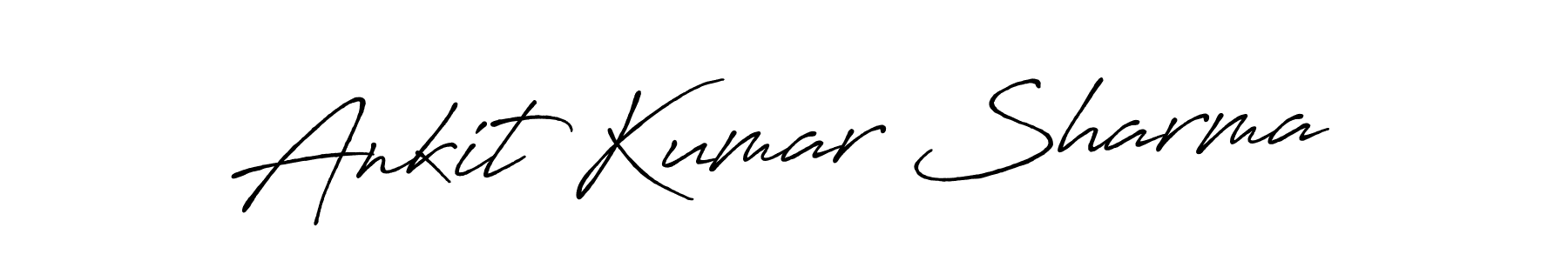 Make a short Ankit Kumar Sharma signature style. Manage your documents anywhere anytime using Antro_Vectra_Bolder. Create and add eSignatures, submit forms, share and send files easily. Ankit Kumar Sharma signature style 7 images and pictures png