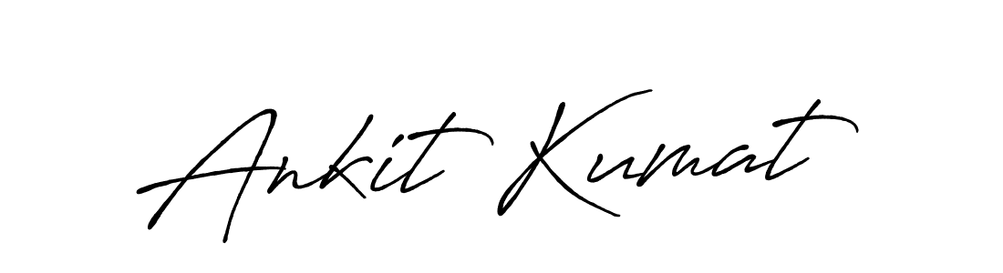 Antro_Vectra_Bolder is a professional signature style that is perfect for those who want to add a touch of class to their signature. It is also a great choice for those who want to make their signature more unique. Get Ankit Kumat name to fancy signature for free. Ankit Kumat signature style 7 images and pictures png